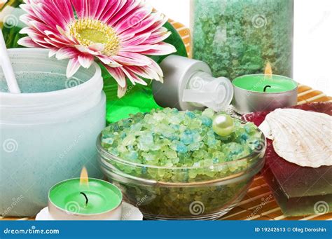 Spa And Aromatherapy Stock Image Image Of Green Brown 19242613