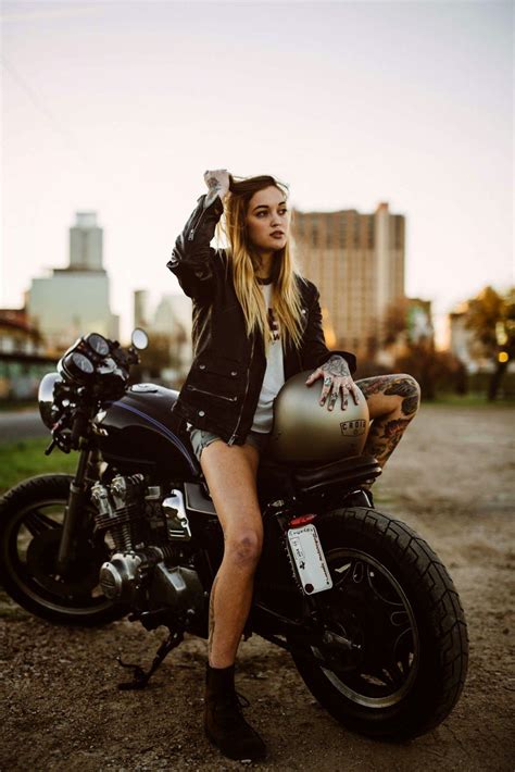 Dalton Campbell Brat Style Biker Style Female Motorcycle Riders