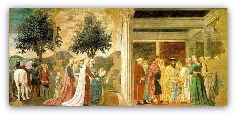 Piero Della Francesca The Italian Renaissance With His Eyes Meeting