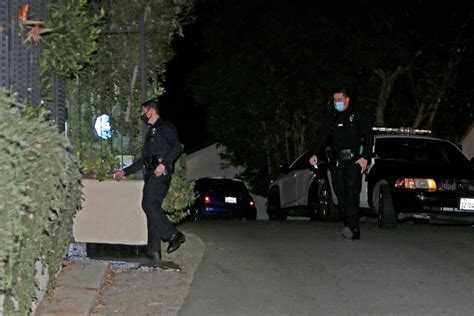Cops Swarm Marilyn Mansons La Home Over Report Of Someone ‘screaming They Want To Leave