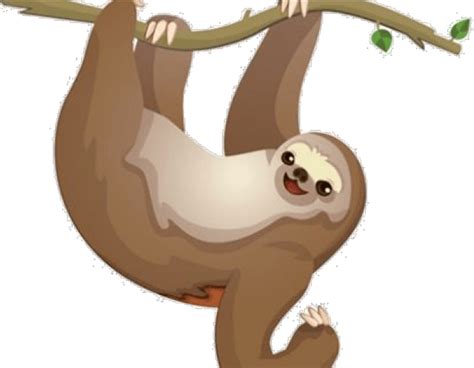 Download High Quality sloth clipart background Transparent PNG Images png image
