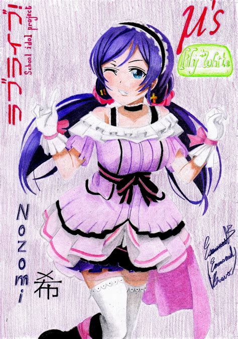 nozomi tojo love live school idol project by emmanuel1119 on deviantart