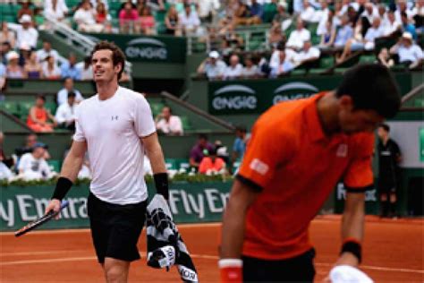 Djokovic Murray Kept Hanging For Final Date With Wawrinka At French Open