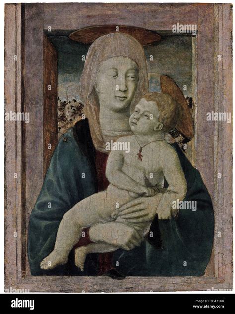 Piero Della Francesca Madonna And Child Stock Photo Alamy