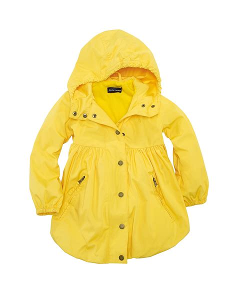Ralph Lauren Childrenswear Toddler Girls Raincoat Sizes 2t 4t