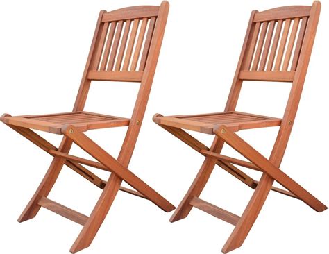 Amazon Com Luunguyen Patio Outdoor Hardwood Folding Chairs Set Of Patio Lawn Garden