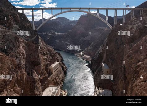 North America United States Nevada Hoover Dam Bypass Bridge Mike O