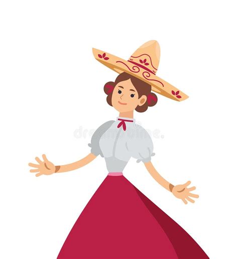 mexican charro sombrero folklore stock illustration illustration of latin culture 295007580