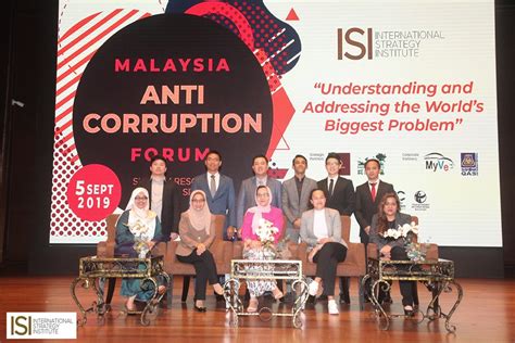 He also stressed that the fight against corruption is the highest priority of the current government of malaysia. Malaysia Anti Corruption Forum - International Strategy ...
