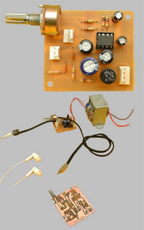 The series resonant circuits on the circuit diagram represent the torsional resonators, and the shunt capacitors represent the coupling wires. 1W Amplifier with TDA2822M Stereo - Electronics Projects ...