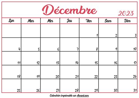 Calendrier Décembre 2023 à Imprimer Time Management Tools By Axnent