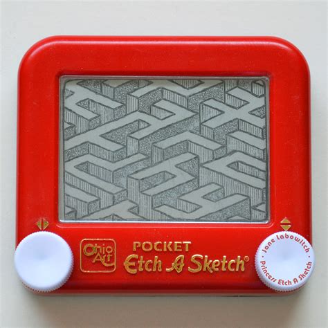 Princess Etch Creates Works Of Art Using Just The Knobs Of An Etch A