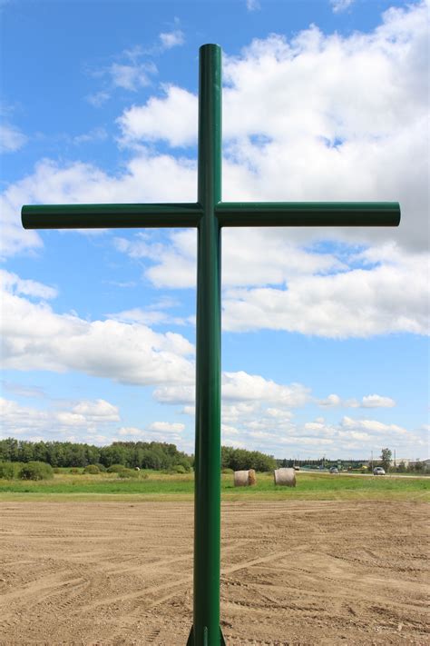 Christian Cross Green Free Stock Photo Public Domain Pictures
