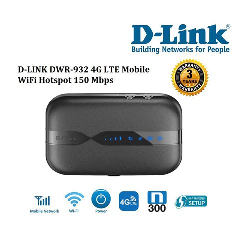 พอกเก็ตไวไฟ D Link Dwr 932c N300 4glte Wifi Mobile Modem Router