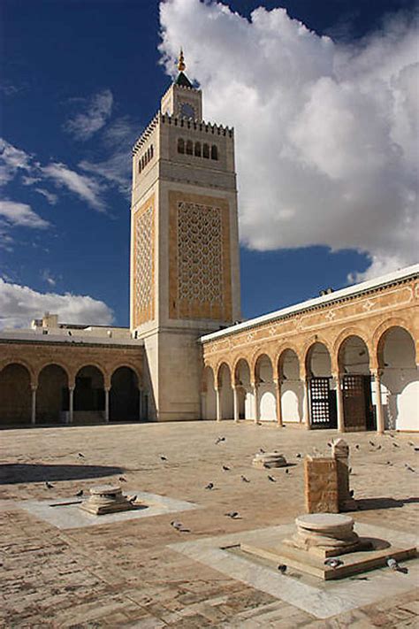 Mosquée Zitouna Mosquée Mosquée Zitouna Tunis Tunisie