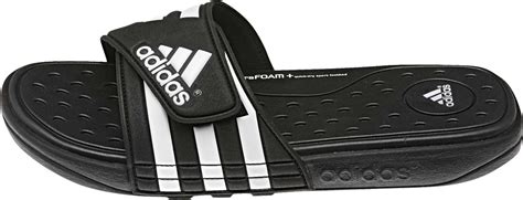 Adidas Synthetic Adissage Supercloud Slides In Blackwhite