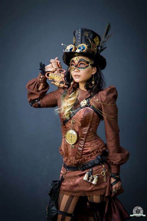 Steampunk Fashion Guide Monochromatic Steam Style Brown With Black
