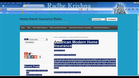 American modern insurance group sponsored unique research done by the insurance institute for business & home safety (ibhs), which focused on structures. American Modern Home Insurance Quotes - YouTube