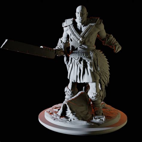 Empyrean Titan Miniature For Dungeons And Dragons Pathfinder And