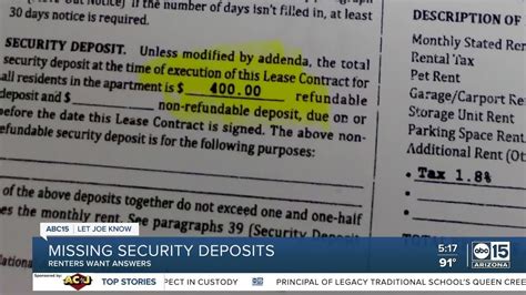 Missing security deposits; renters want answers - YouTube