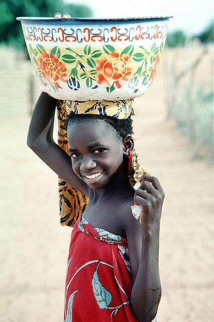Little Girl In Dori Burkina Faso Africa African Children Kids