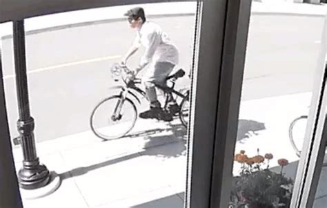 Saanich Police Seek Suspect Seen Stealing Bike In Surveillance Footage Video