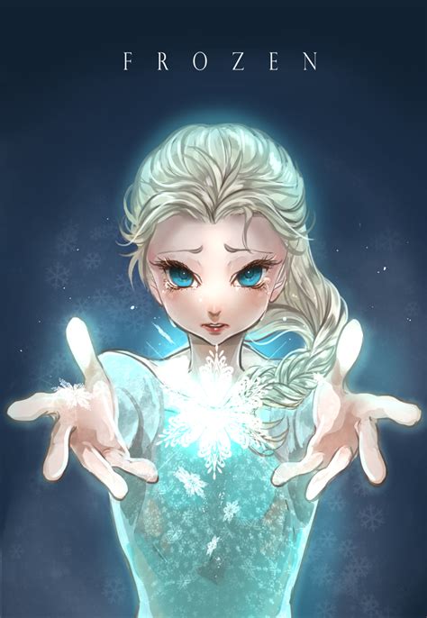 Safebooru Blonde Hair Blue Eyes Braid Crying Elsa Frozen Frozen Disney Highres Noahxica