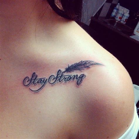 This tattoo will make you look different. 16 Beautiful Feather Tattoos - fashionsy.com