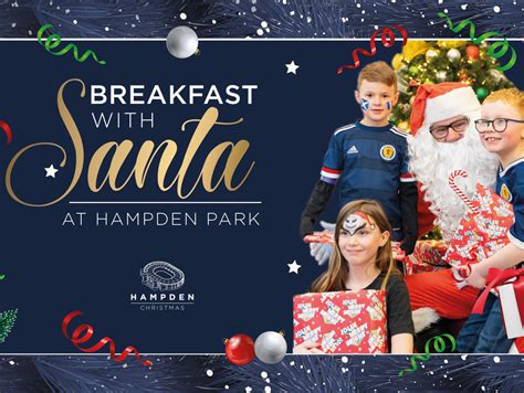 Breakfast With Santa 2nd December Hampden Park