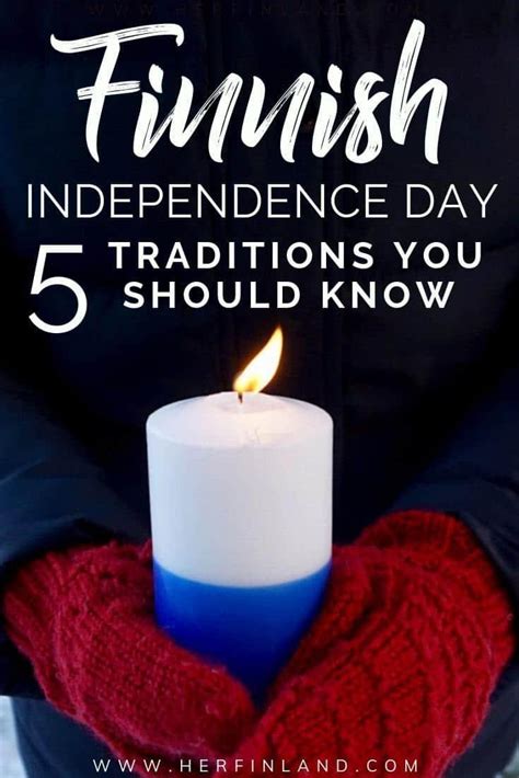 Independence day is a public holiday. 5 Finnish Independence Day Traditions that You Need to Know