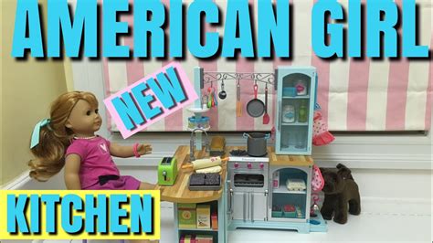 Education toys for girls (1). American Girl Gourmet Kitchen Set - NEW Unboxing and ...