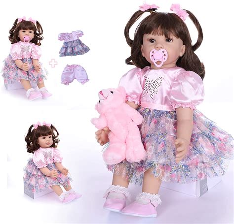 Ziyiui Reborn Baby Dolls 24 Inch 60 Cm That Baby Looks Real Doll Soft