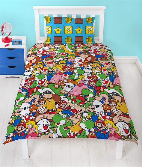 Wholesale Nintendo Mario Gang Single Duvet Cover Character Bedding