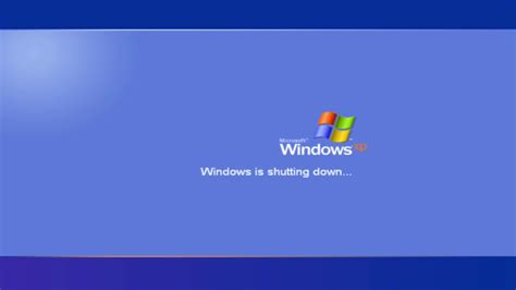 But some pc not showdown and some properly shoutdown. Windows XP - Shutting Down - Sound - Meme Source - YouTube
