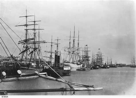 Ships Berthed At Queens Wharf Port Adelaide Photograph State