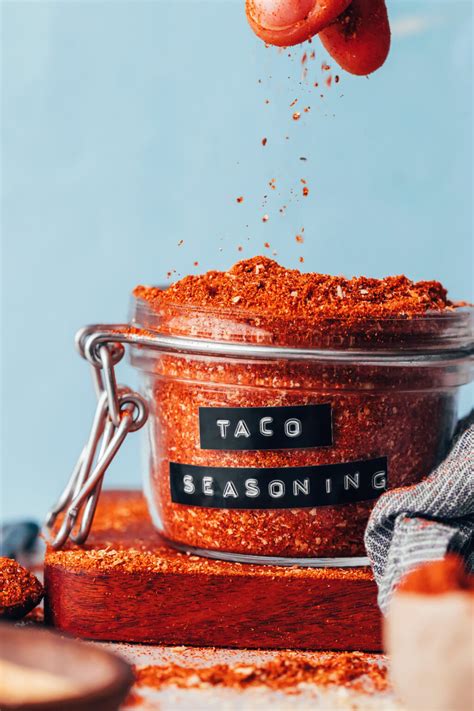 the best homemade taco seasoning minimalist baker recipes