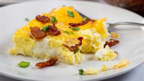 Egg Bake With Bacon