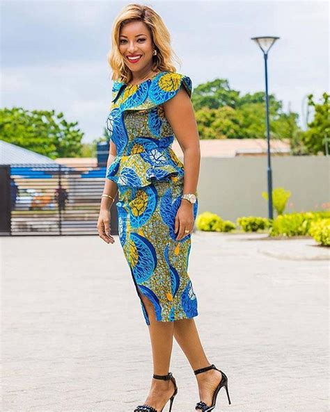 5 places to shop for plus size african print designs my curves and curls in 2020 ankara