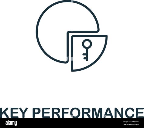 Key Performance Icon From Customer Service Collection Simple Line