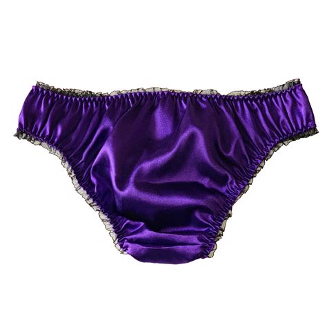 Satin Rüschen Sissy Gerüschtes Höschen Bikini Schlüpfer Unterwäsche Slips Größen 6 20 Ebay