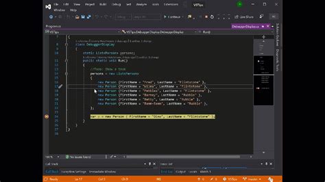 Hutch Codes Visual Studio Tips Using Data Tips