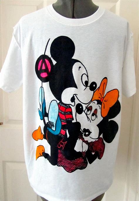 Seditionaries Sex Mickey Mouse Punk Tshirt Mickey