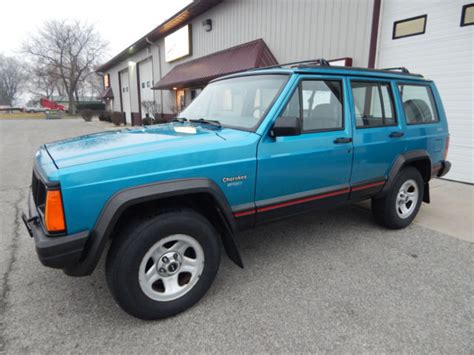 1993 Jeep Cherokee Sport Low Miles For Sale Jeep Cherokee 1993 For