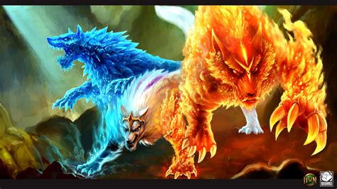 Fire Wolf Wallpaper Images