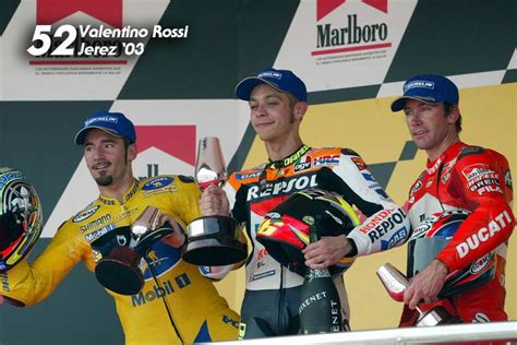 Valentino Rossi Win 52 Jerez España 2003