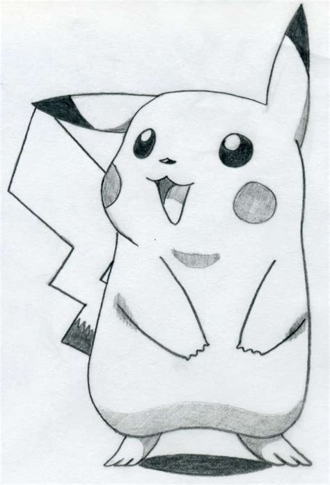 Drawing is one of the most expressive art forms. Drawn cute pikachu #19 | Disney art drawings, Pikachu ...