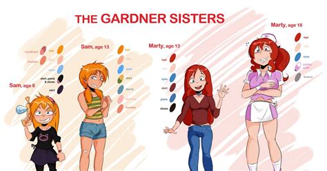 Sam Marty Gardner The Gardner Sisters Pixiv