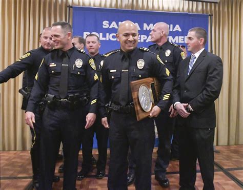 Santa Maria Police Department Officers Employees Honored At Annual