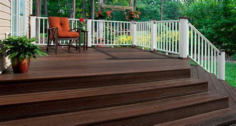 20 Pictures Of Dark Stained Decks