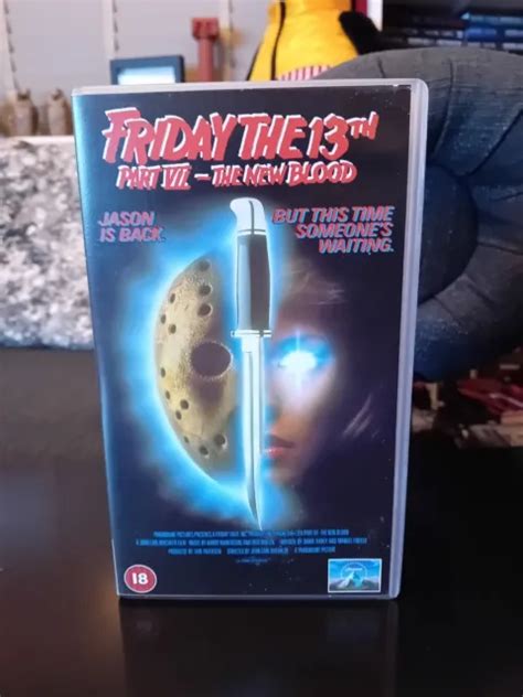 Friday The 13th Part 7 The New Blood Vhs Pal £1500 Picclick Uk